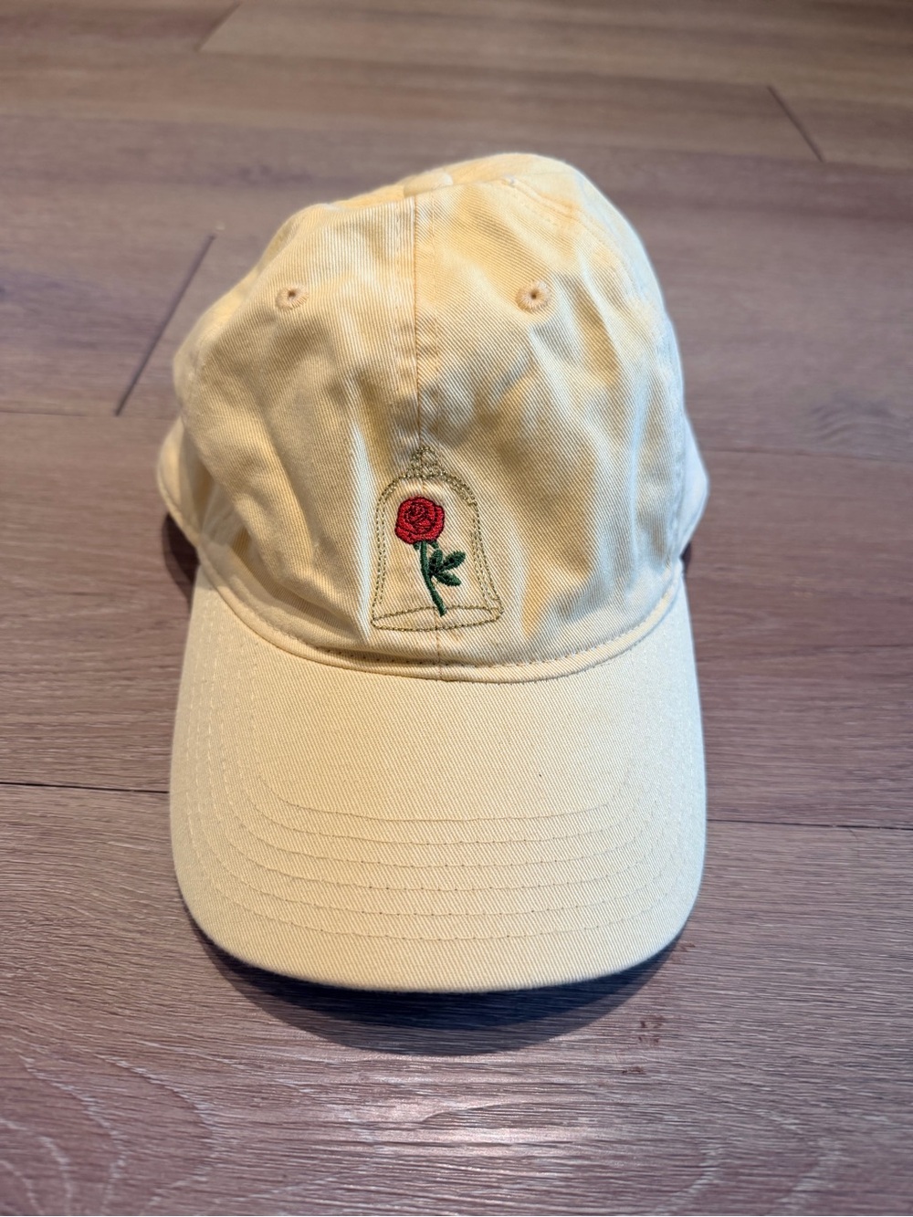 Disney Parks Beauty and the Beast Yellow Baseball Hat